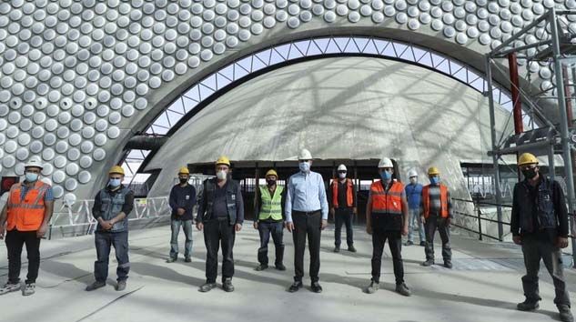 Kurum: Cumhurbaşkanlığı Senfoni Orkestrası binamızdaki çalışmaları inceledik