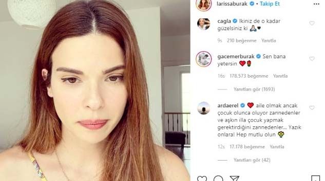 Larissa Gacemer ‘çocuğum olmayacak’ dedi ünlülerden yorum yağdı