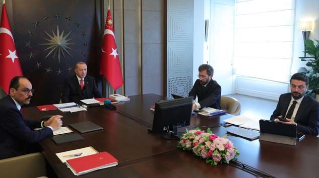 Cumhurbaşkanlığı Kabinesi, 8’inci kez video konferans yöntemiyle toplandı