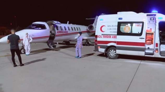 Sağlık Bakanlığı ambulans uçağından bir gecede iki operasyon