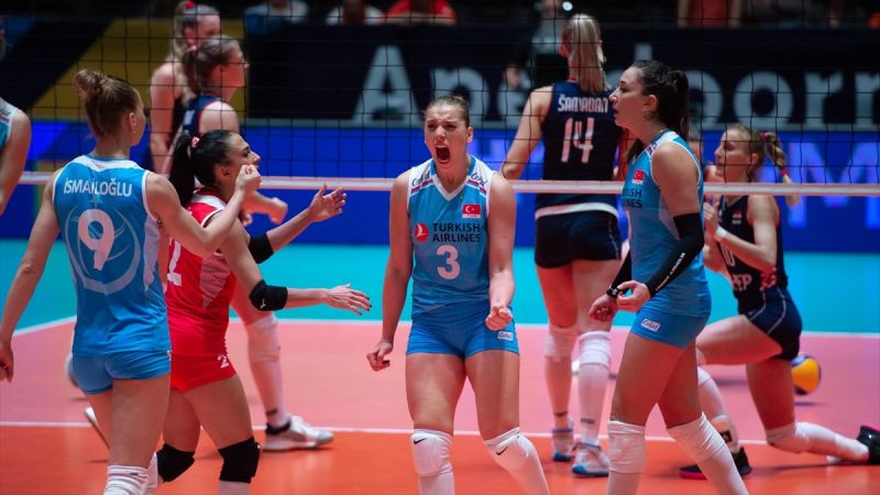 A Milli Kadın Voleybol Takımı olimpiyat elemelerinde yarı finale yükseldi