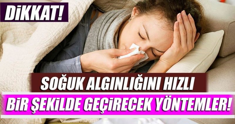 Soğuk algınlığını hızlı geçirecek karışım