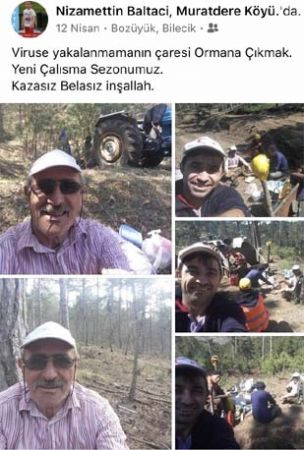 Kestiği tomruğun altında kalan Nizamettin Baltacı hayatını kaybetti