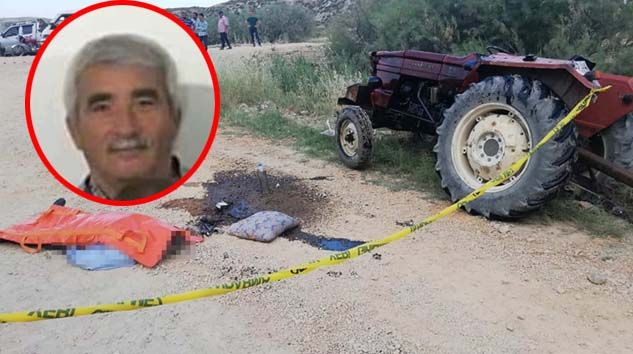 Traktör kazasında Mehmet Tepe hayatını kaybetti