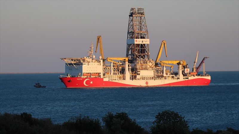 Doğu Akdeniz’deki 2. sondaj çalışmasını tamamlayan ‘Yavuz’ Mersin açıklarında Doğu Akdeniz’deki 2. sondaj çalışmasını tamamlayan ‘Yavuz’ Mersin açıklarında