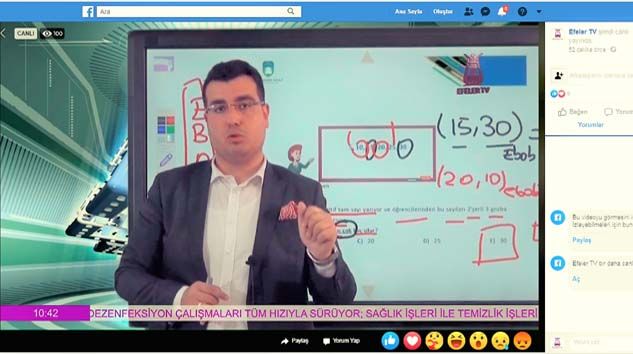 Öğrenciler ‘Efe-Ders’e yoğun talep gösterdi