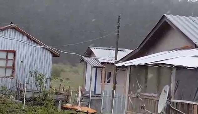 Mayıs sonunda Düzce, Bolu ve Uludağ’a kar yağdı