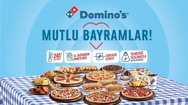 Bayram sofraları Domino’s’la şenleniyor