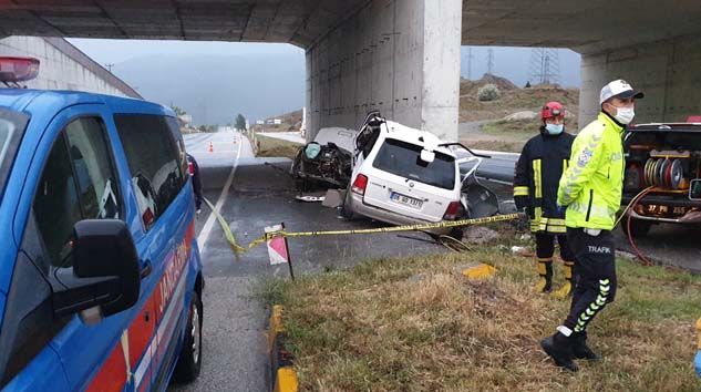 Kastamonu’daki kazada Mustafa Aygün ve Fatma Aygün hayatını kaybetti