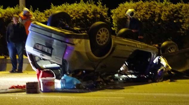 Yol temizleme aracına çarpan otomobildeki Erol K. hayatını kaybetti