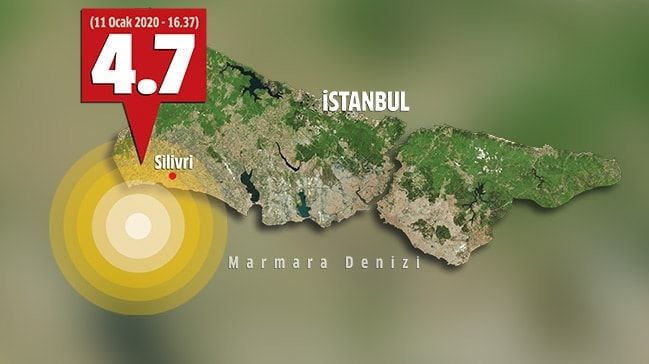 4.7’lik korku 5.8’in artçısı