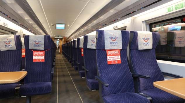 İlk YHT treni yarın yarı kapasite ile İstanblul’dan Ankara’ya gidecek