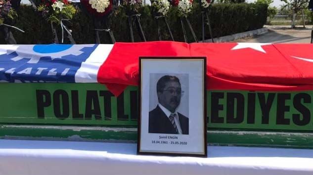Polatlı’nın sevilen ismi Şamil Engin son yolculuğuna uğurlandı