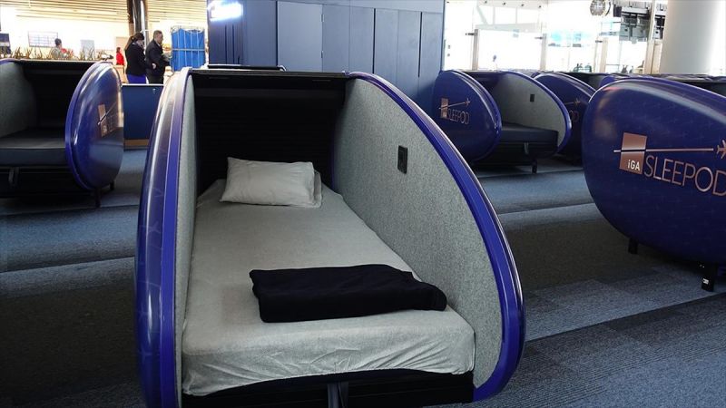 Havaliman’ında uyumanın bedeli 9 Avro