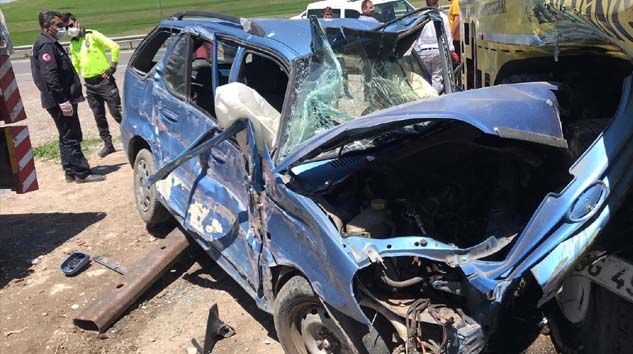 Otomobil vince çarptı, Sebih Aktaş hayatını kaybetti