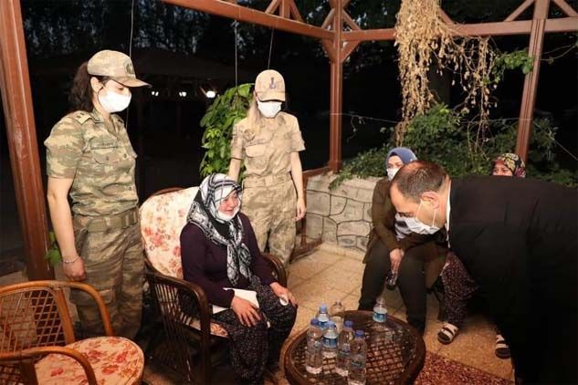 İdlib şehidi Teğmen Tatar’ın naaşı Elazığ’da getirildi