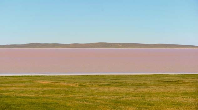 Tuz Gölü pembe renge büründü