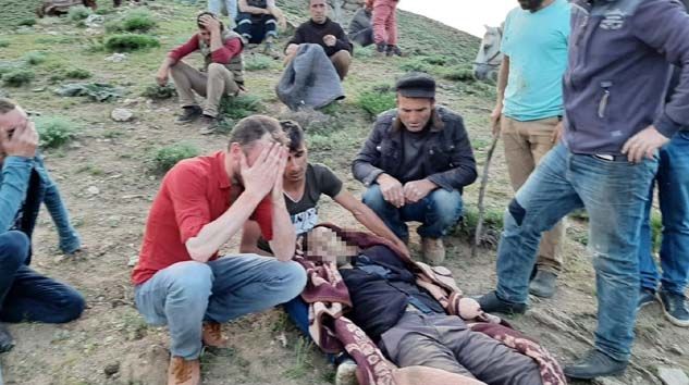 Yıldırım çarpması sonucu Şakir Çetin hayatını kaybetti