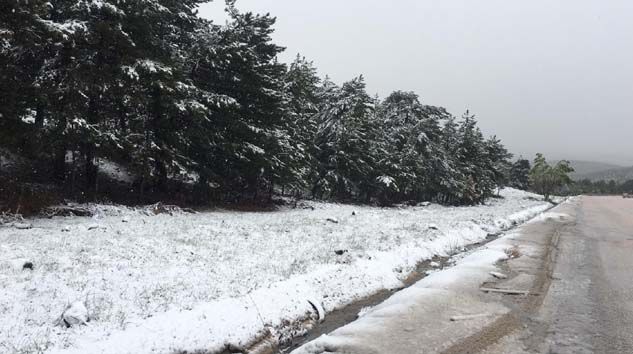 Haziran ayına girerken Ankara’da kar sürprizi