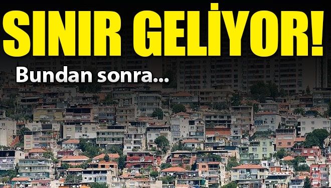 TBMM’ye geliyor! Yeni binalara 5 kat sınırı