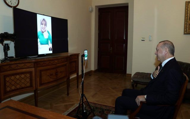 Cumhurbaşkanı Erdoğan Ümmü Gülsüm Genç ile görüştü