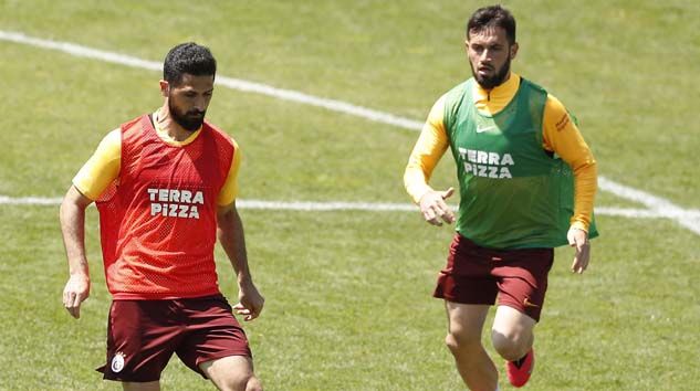 Galatasaray, Ç. Rizespor hazırlıklarını sürdürdü