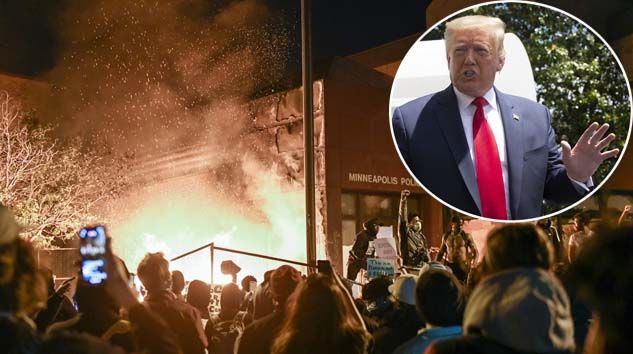 Trump’tan ABD’de artan protestolara tepki: Ordu göreve hazır