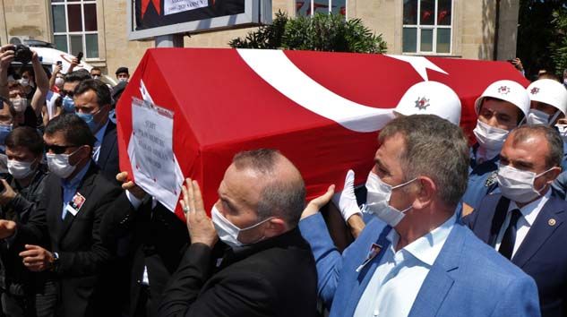 Samsun şehidi Atakan Arslan’ı son yolculuğuna uğurluyor