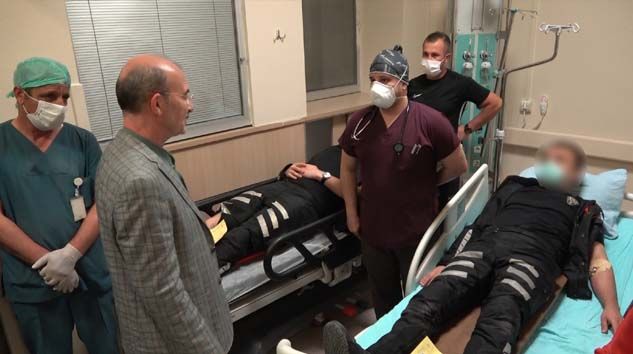 Kırıkkale’de silahlı kavga, 2’si polis 7 yaralı