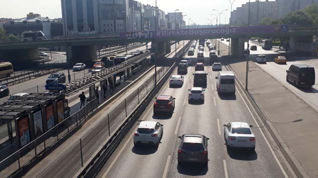 İstanbul’da trafik eski günlerine dönmeye başladı