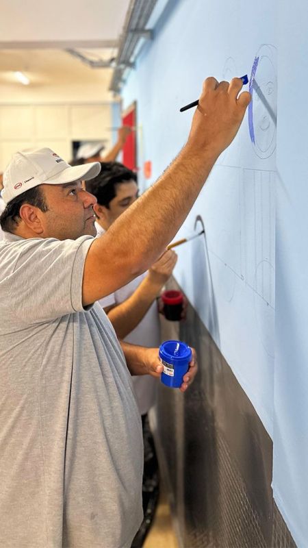 OYAK Çimento'dan renkli bir dokunuş 