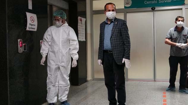 Şemdinli Belediye Başkanı Tahir Saklı koronayı yendi