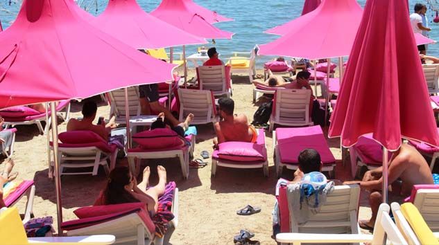 Bodrum’da 24 bin liralık şezlong