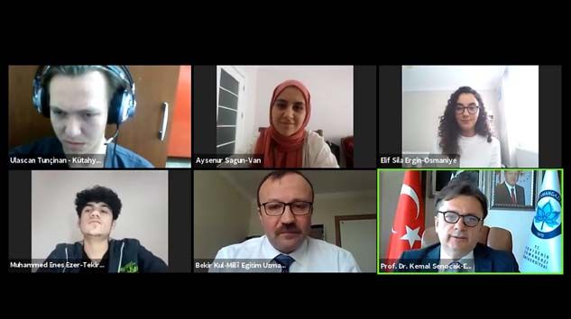 ESOGÜ Rektörü Prof. Dr. Kemal Şenocak üniversite adayları ile buluştu