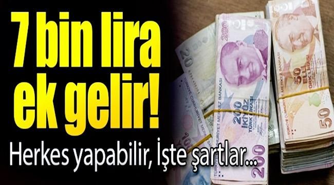 Mevcut İşinizi Bırakmadan Ayda 7 Bin Gelir