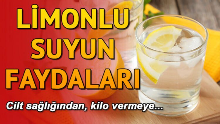 Limonlu su içmenin faydaları saymakla bitmiyor
