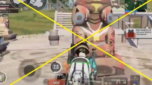 Pubg oyununda puta tepki yağdı Pubg putu kaldırdı