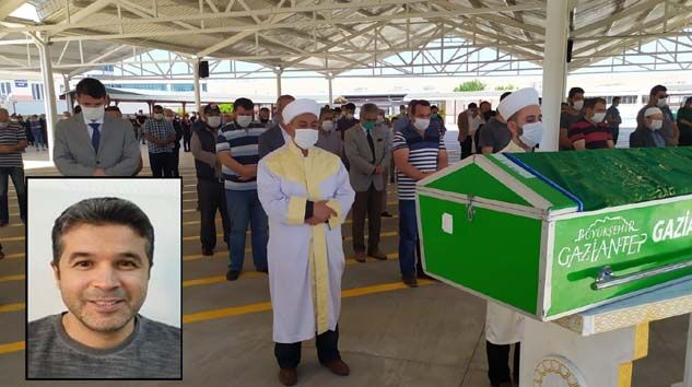 Kayalıklardan düşen öğretmen Murat Kargın son yolculuğuna uğurlandı