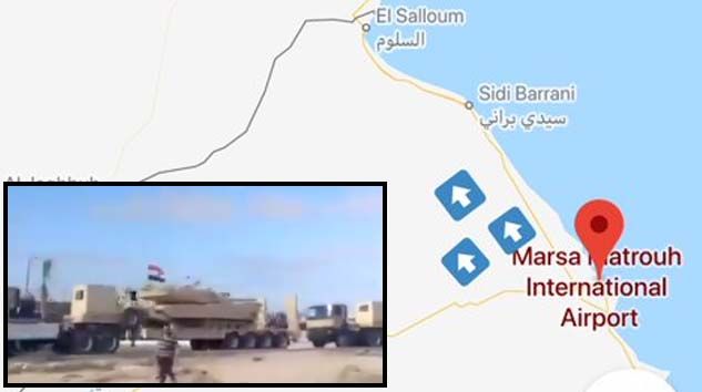 Mısır ordusu Libya sınırına askeri sevkıyat başlattı
