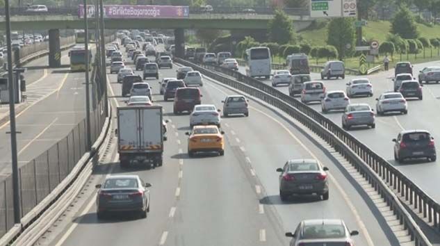 İstanbul’da trafik yoğunluğu yüzde 38’e ulaştı