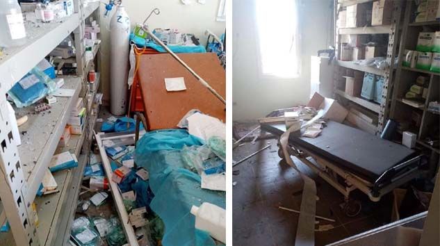 BAE’ye ait İHA’lar hastaneye saldırdı