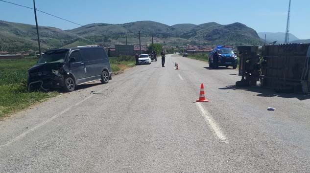 Şuhut’ta panelvan tipi araç ile patpat çarpıştı: Mustafa Şahin hayatını kaybetti