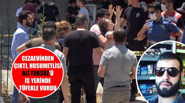 Husumetlisi tarafından iş yerinde öldürüldü