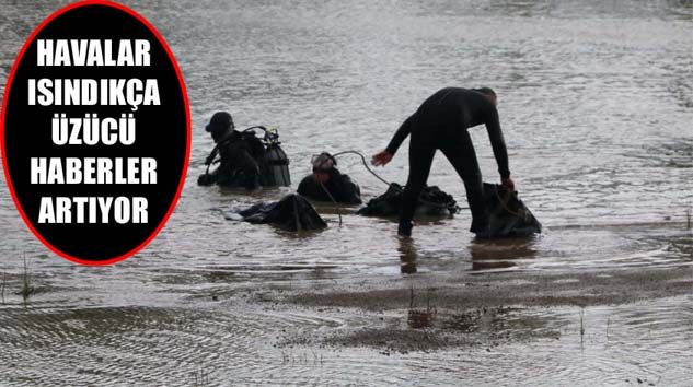 Kızılırmak’a giren üç çocuk boğuldu