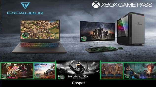 Excalibur bilgisayarlar şimdi Xbox Game Pass üyeliğiyle geliyor