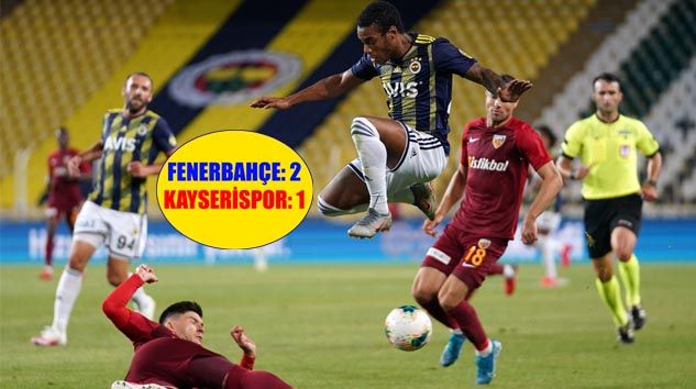 Fenerbahçe’den inanılmaz dönüş
