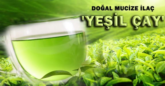 Yeşil çayın mucizeleri saymakla bitmiyor