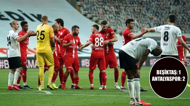 Beşiktaş oynadı Antalyaspor kazandı