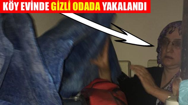 FETÖ’cü eski doktor saklandığı gizli merdiven altı odada yakalandı