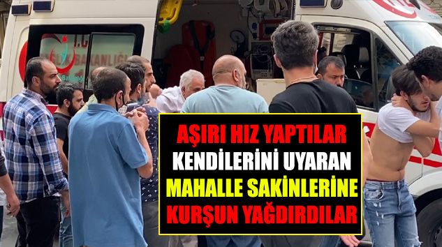 İki motosikletli genç pompalı tüfekle üç kişiyi yaraladı